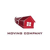 moving company logo design, It is good for your business company, corporate vector