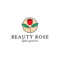 Inspiraciones en el diseño del logotipo del salón y spa de rosas de belleza, plantilla de diseño del logotipo de la moda femenina vectorial vector