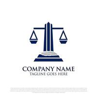 Ilustraciones de vectores de logotipo de consultor legal profesional