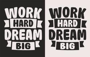 Typography motivational t shirt design vector for print on demand