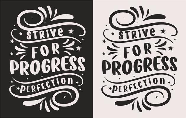 Typography motivational t shirt design vector for print on demand