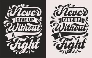 Typography motivational t shirt design vector for print on demand