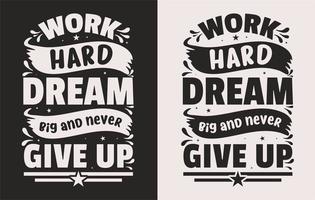 Typography motivational t shirt design vector for print on demand