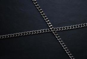 Abstract cross chains for background photo