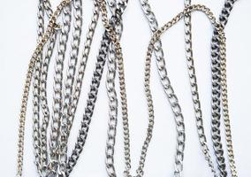 Abstract chains background photo