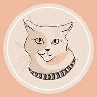 cat vector art