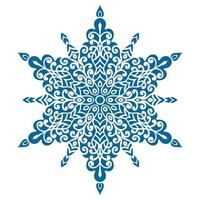 Circular pattern in oriental style vector