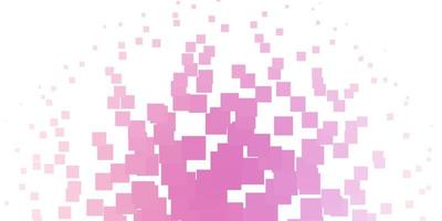 Light Pink vector background with rectangles.