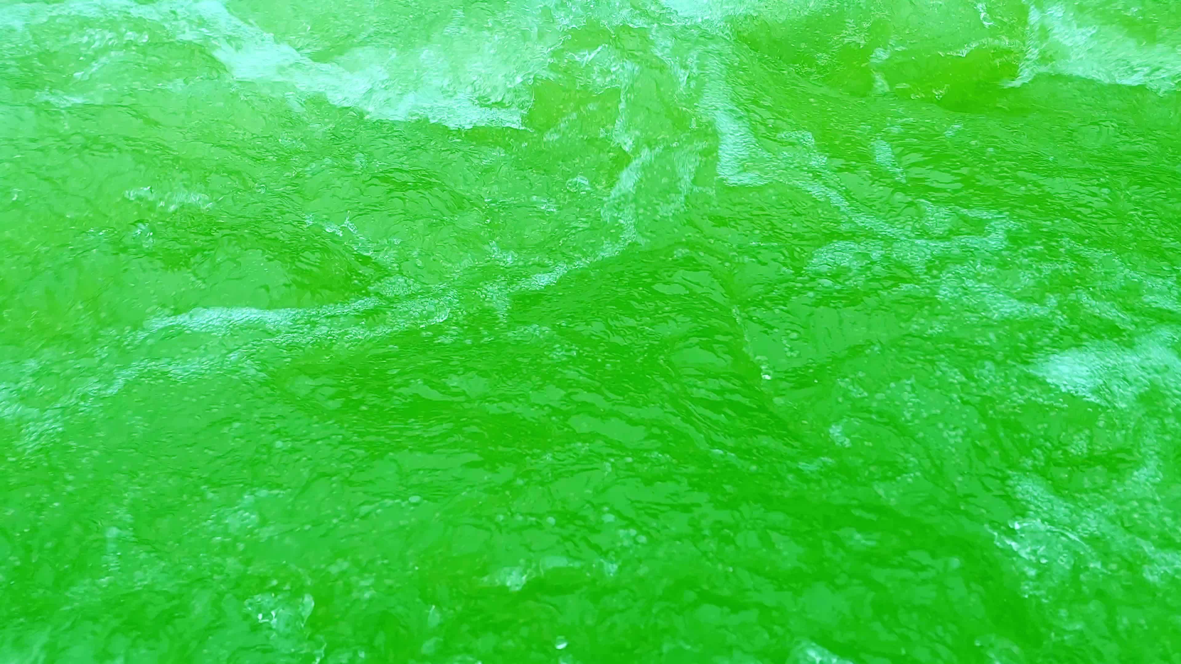 Green Background Water Splash Stock Video Footage for Free Download