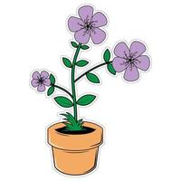 cute flower illustration graphic vector