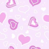 vector seamless pattern for valentine's day