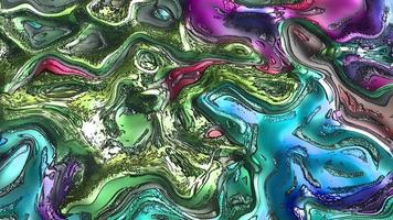 animazione colorata astratta. sfondo liquido multicolore. bella trama sfumata, sfondo multicolore astratto in movimento video