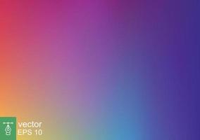 Abstract rainbow gradient color background. Blurred gradient mesh in bright colorful smooth. Suitable for wallpaper, banner, background, card, book, illustration, landing page. Vector EPS 10.