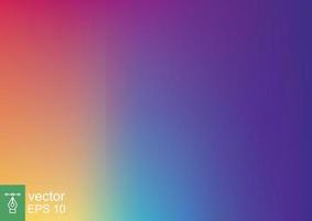 Abstract rainbow gradient color background. Blurred gradient mesh in bright colorful smooth. Suitable for wallpaper, banner, background, card, book, illustration, landing page. Vector EPS 10.