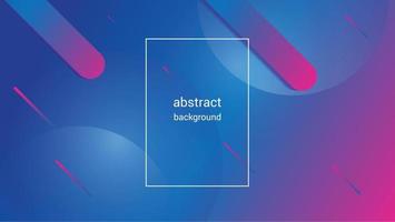 Abstract geometric background blue and pink gradient color. Dynamic shapes composition. Minimal futuristic poster design, light backdrop colorful element. Vector illustration EPS 10.