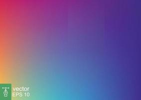 Abstract rainbow gradient color background. Blurred gradient mesh in bright colorful smooth. Suitable for wallpaper, banner, background, card, book, illustration, landing page. Vector EPS 10.