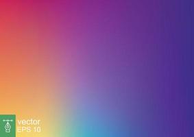 Abstract rainbow gradient color background. Blurred gradient mesh in bright colorful smooth. Suitable for wallpaper, banner, background, card, book, illustration, landing page. Vector EPS 10.