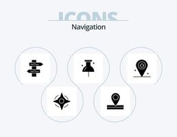 Navigation Glyph Icon Pack 5 Icon Design. . . road. house. map vector