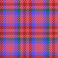 Fabric texture pattern. Seamless background vector. Check textile tartan plaid. vector