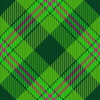 Tartan pattern textile. Background plaid seamless. Vector fabric texture check.