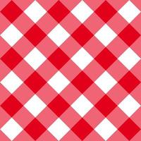 Table diagonal cloth seamless pattern red big size vector
