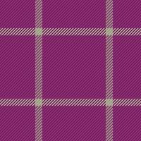 Fabric plaid textile. Pattern texture check. Background seamless tartan vector. vector