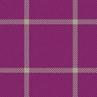 Fabric plaid textile. Pattern texture check. Background seamless tartan vector. vector