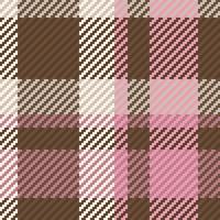 Plaid checkered tartan seamless pattern suitable for fashion textiles, graphics design. vector