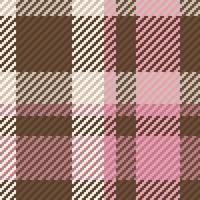 Plaid checkered tartan seamless pattern suitable for fashion textiles, graphics design. vector