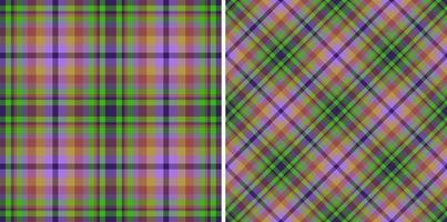 Texture background fabric. Plaid vector textile. Seamless check pattern tartan.