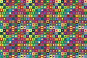 colors squares seamless abstract pattern horizontal background vector