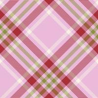 Plaid pattern vector. Check fabric texture. Seamless textile design for clothes, paper print. vector