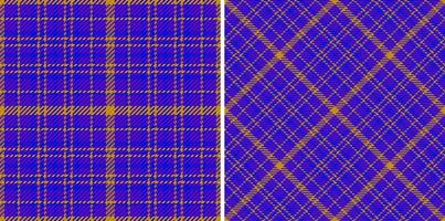 Texture fabric check. Textile background seamless. Vector pattern tartan plaid.
