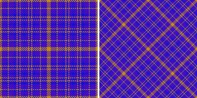 Texture fabric check. Textile background seamless. Vector pattern tartan plaid.