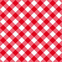 Table diagonal cloth seamless pattern red middle size vector