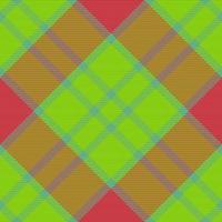 Fabric tartan texture. Check background seamless. Pattern textile plaid vector. vector