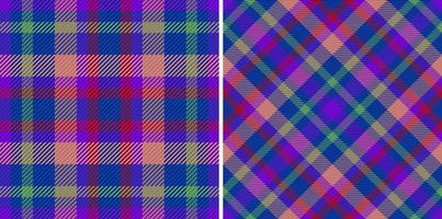 Fabric background tartan. Textile vector check. Plaid texture pattern seamless.