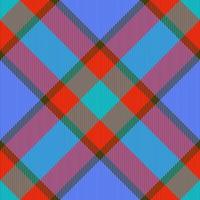 Textile pattern tartan. Seamless texture plaid. Vector fabric check background.