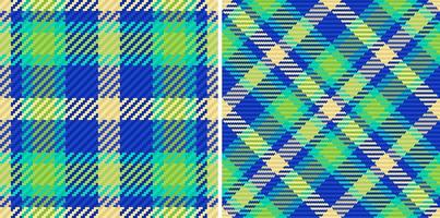 Background fabric textile. Plaid texture tartan. Seamless vector pattern check.