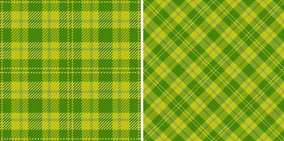 Textile seamless plaid. Pattern check background. Vector texture tartan fabric.