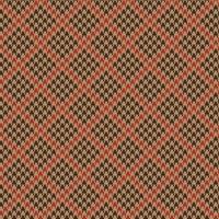 vector de tela escocesa sin costuras. tela de fondo textil. patrón de textura comprobar tartán.