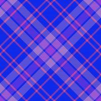 Plaid vector check. Pattern textile texture. Fabric seamless background tartan.