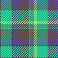 Fabric seamless plaid. Texture check tartan. Pattern vector textile background.