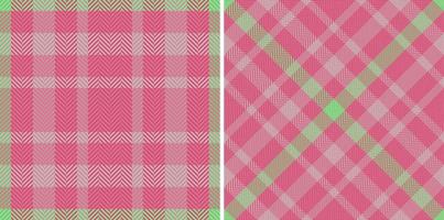 Check textile plaid. Pattern texture seamless. Background vector tartan fabric.