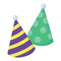 Two Party Hats vector