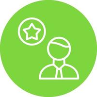 Leader Vector Icon Design