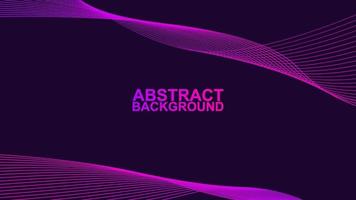 dark abstract modern background with glow purple and pink color wavy line shape. futuristic and deluxe shiny wavy line concept background vector illustrations EPS10