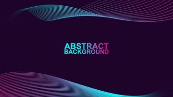 dark abstract modern background with glow blue and pink color wavy line shape. futuristic and deluxe shiny wavy line concept background vector illustrations EPS1