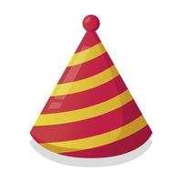 Red Party Hat vector