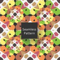 Modern geometric and textures illustration pattern. Creative collage with shapes. Seamless pattern. Fashionable template for design. vector